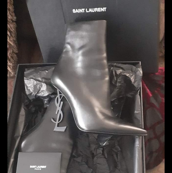 Ysl authentic boots only worn once - Picture 1 of 2